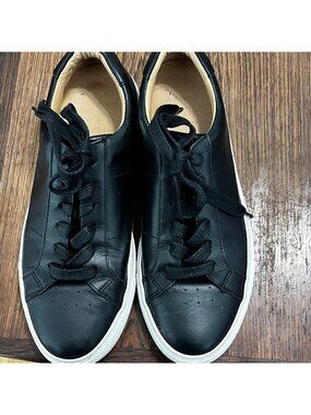 GREATS Royale Women's Black Leather Sneakers Size 7